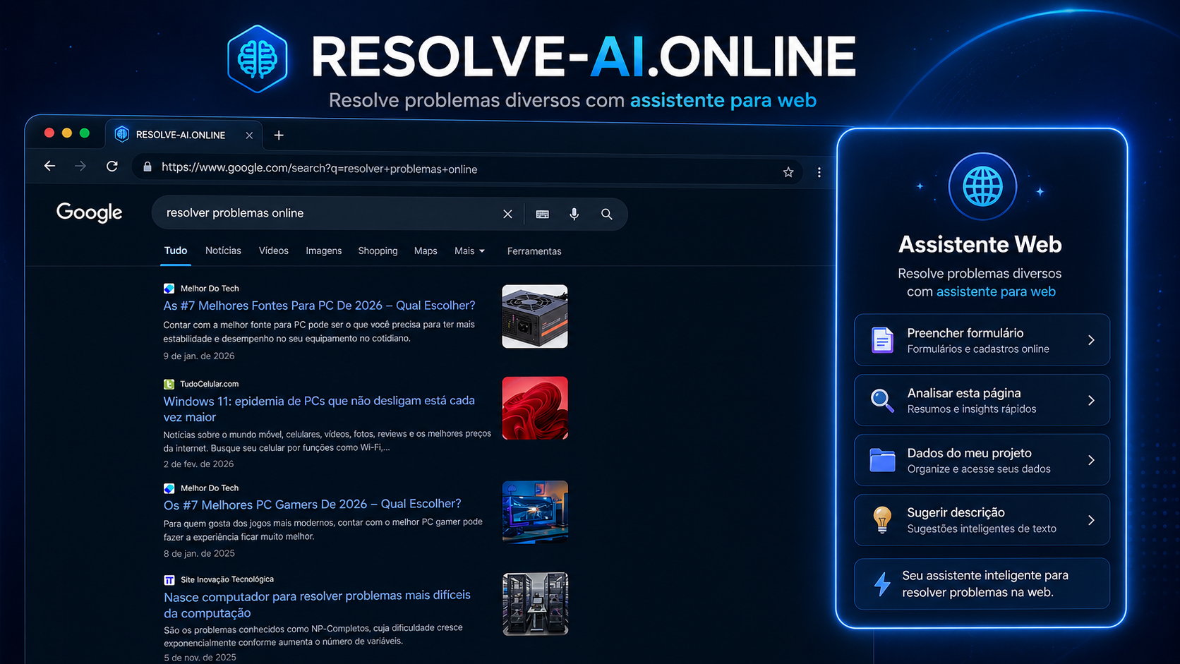 Resolve AI solving issues on websites